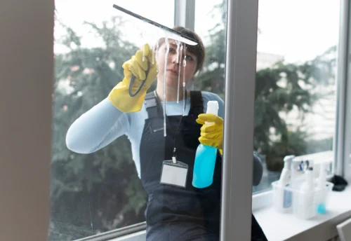 Nettoyage de vitres intérieures et extérieures à Salins-Fontaine